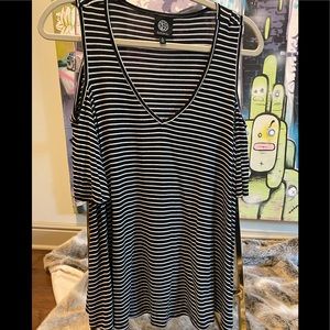 Black and White Stripped Top